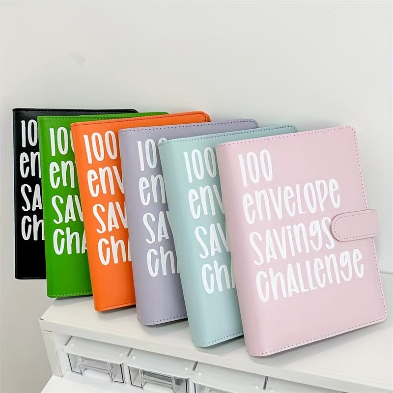 100 Envelopes Budget Binder - Planning Pads for Savings Challenges