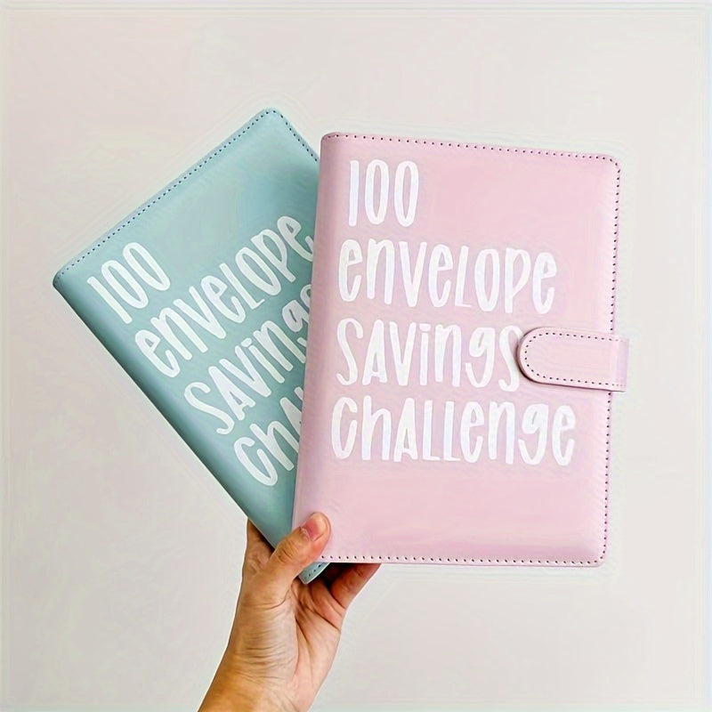 100 Envelopes Budget Binder - Planning Pads for Savings Challenges