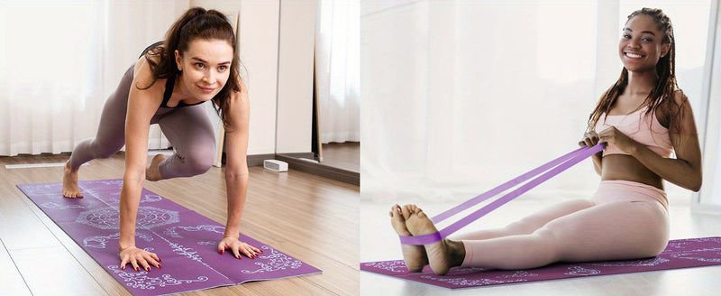 Premium Foldable Yoga Mat – Non-Slip, Portable, and Ultra-Comfortable