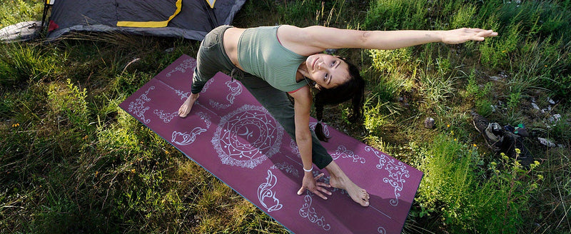 Premium Foldable Yoga Mat – Non-Slip, Portable, and Ultra-Comfortable