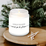 Give It To God And Go To Sleep" Lavender Scented Soy Wax Candle