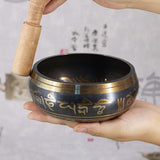 Authentic Tibetan Singing Bowl Set – Handcrafted for Meditation, Healing, and Mindfulness