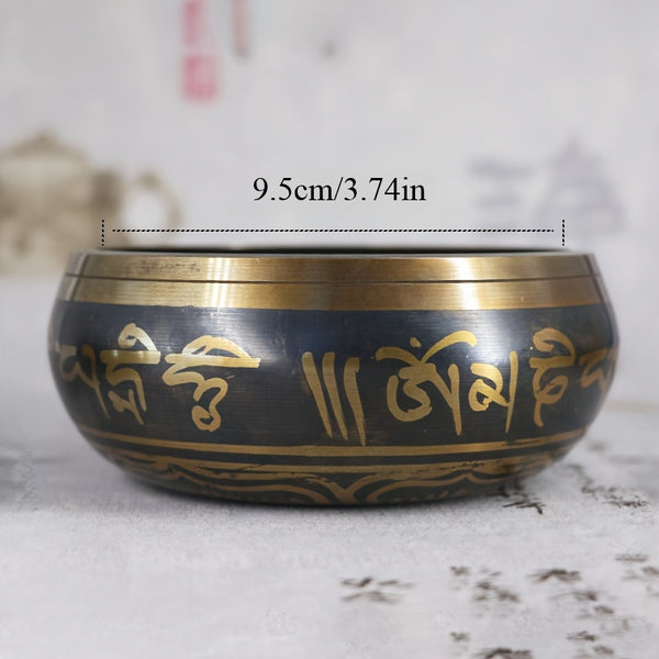 Authentic Tibetan Singing Bowl Set – Handcrafted for Meditation, Healing, and Mindfulness