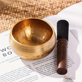 ibetan Singing Bowl Set – 3-Inch Handcrafted Meditation Bowl for Sound Healing, Chakra Balancing, and Mindfulness Practice