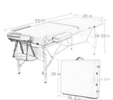 73 Inch Foldable Massage Table