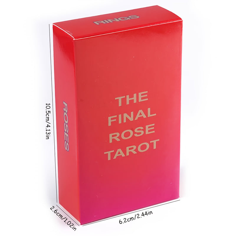 The Final Rose Tarot Cards - 78pcs Deck for Love & Romance