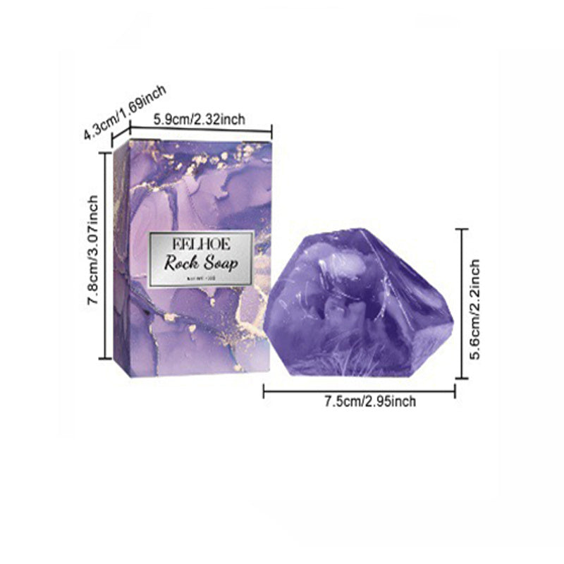 Bath & Shower Gemstone Soap For moisturizing and rejuvenating skin Body Shower Soap