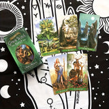 Green Witch Tarot Cards – Dive into the mystical world of tarot with this English edition 78-card deck,