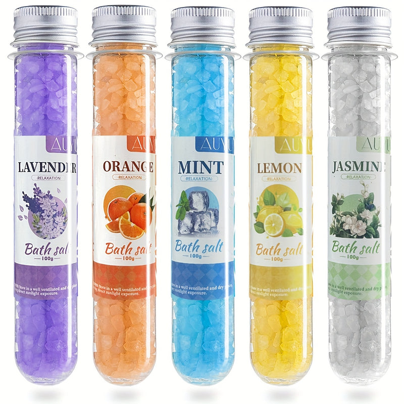 6 Fragrance Foot Bath Salts – Exfoliate Dead Skin, Fight Odor & Nourish Nails