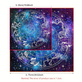 12 Constellations Divination Tarot Mat