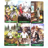 Green Witch Tarot Cards – Dive into the mystical world of tarot with this English edition 78-card deck,