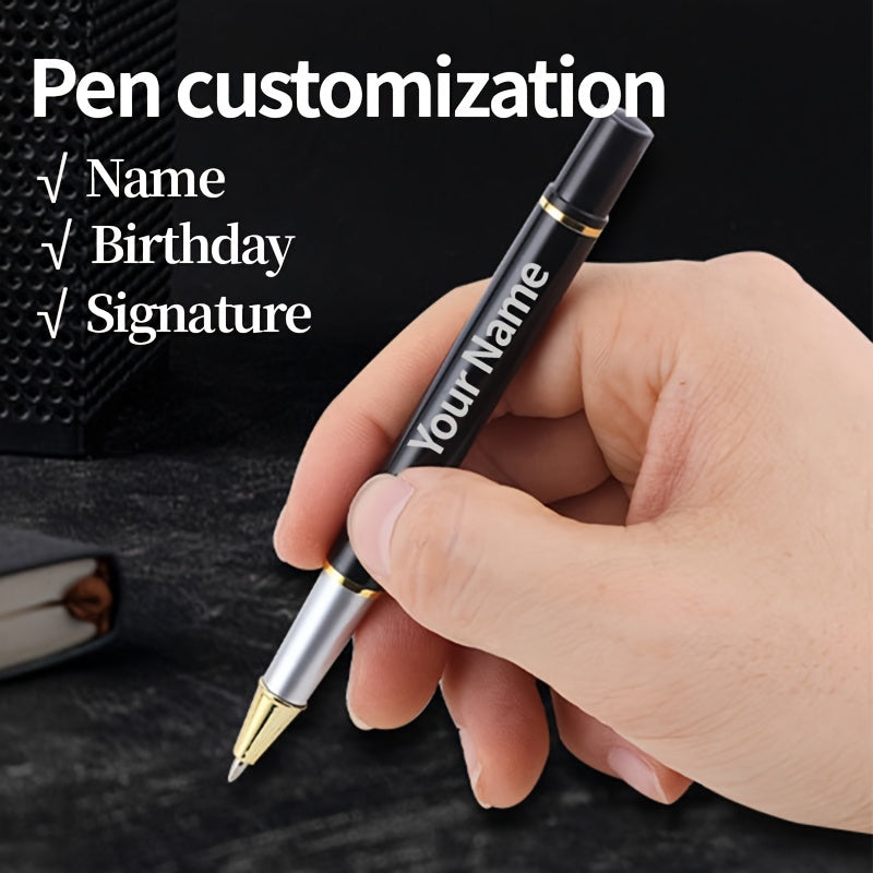 Custom A5 Notebook & Ballpoint Pen Set - Personalized with Name, Phone Number, and More - Ideal for Journaling, Notes, and Gifts