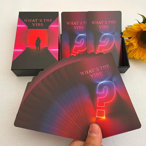 What's The Vibe Oracle Cards Deck, Tarot Cards For Beginners