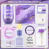 Purple Spa & Self-Care Gift Set for Women