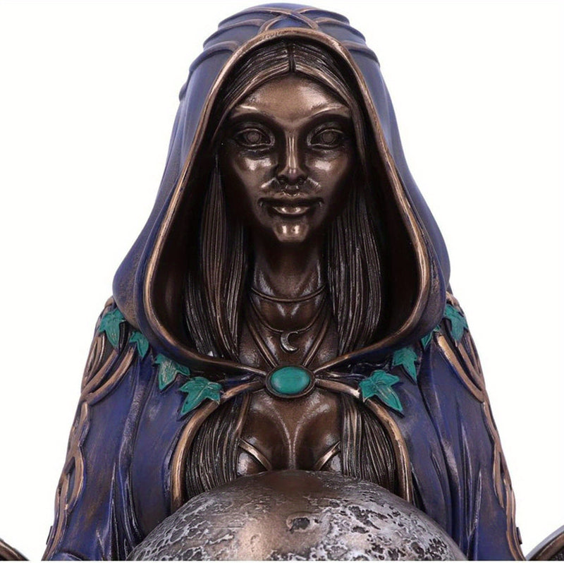 Mother Earth Art Statue - Millennial Gaia Goddess Figurine