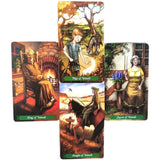 Green Witch Tarot Cards – Dive into the mystical world of tarot with this English edition 78-card deck,