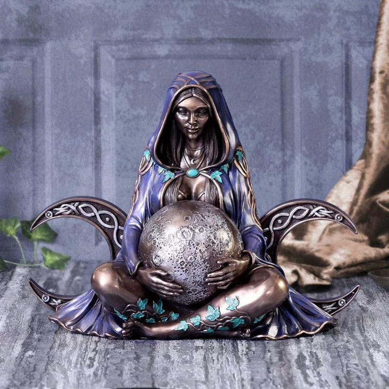 Mother Earth Art Statue - Millennial Gaia Goddess Figurine