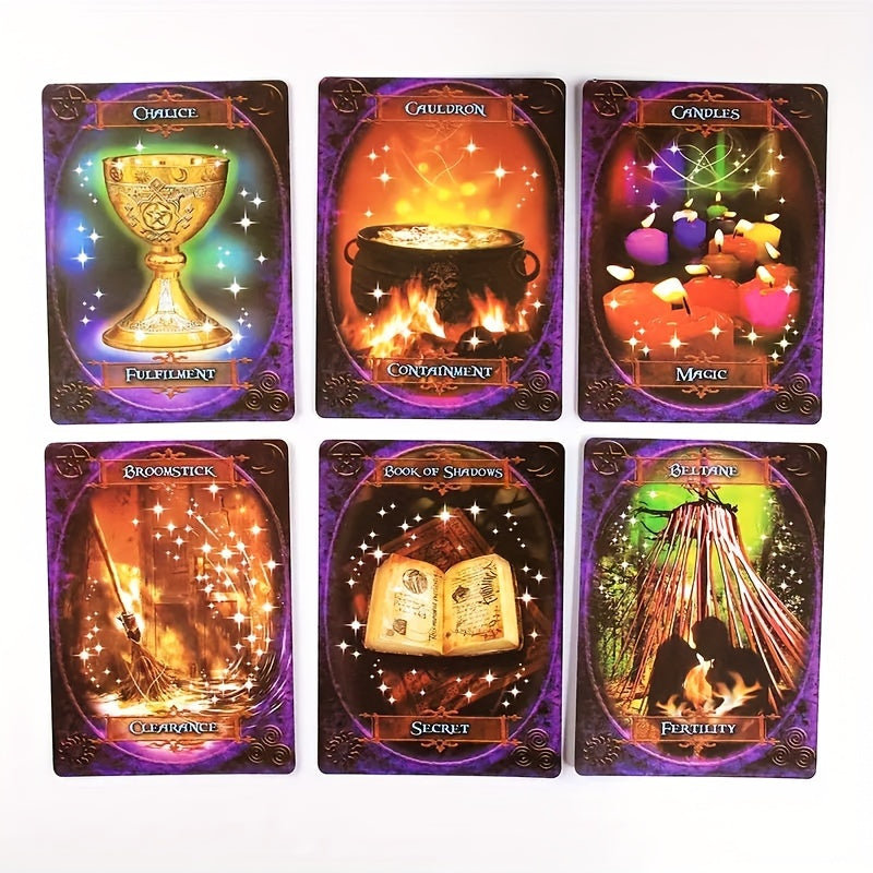 Witches' Wisdom Oracle Divination Tarot Deck