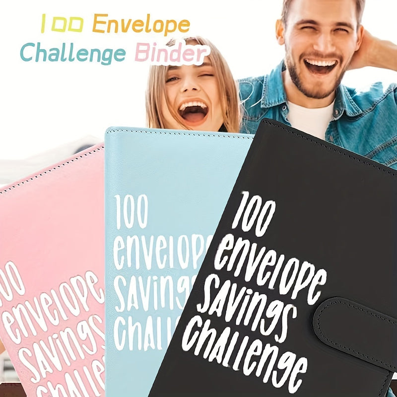 100 Envelopes Budget Binder - Planning Pads for Savings Challenges