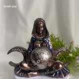 Mother Earth Art Statue - Millennial Gaia Goddess Figurine