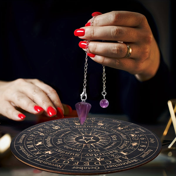 4pcs Celestial Pendulum Board Set - Explore Twelve Constellations